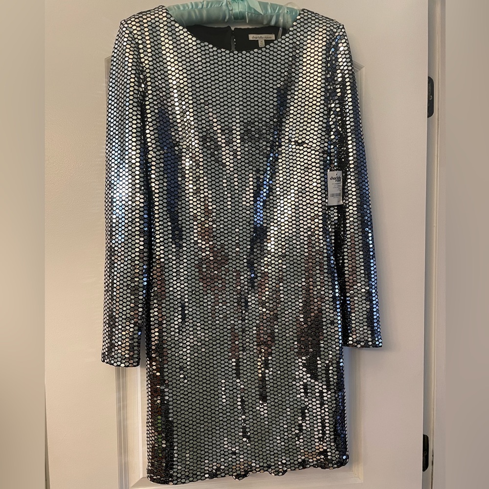 Charlotte Russe sequined party dress, Medium, Code Afterparty Night NWT